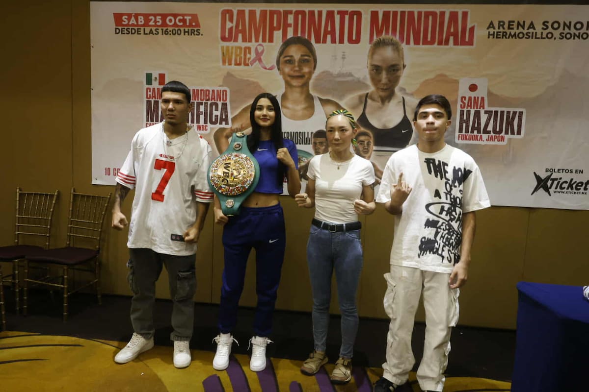 Camila Zamorano y Sana Hazuki se ven las caras previo a su pelea