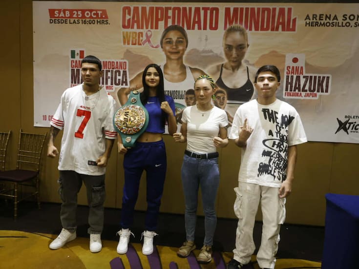 Camila Zamorano y Sana Hazuki se ven las caras previo a su pelea