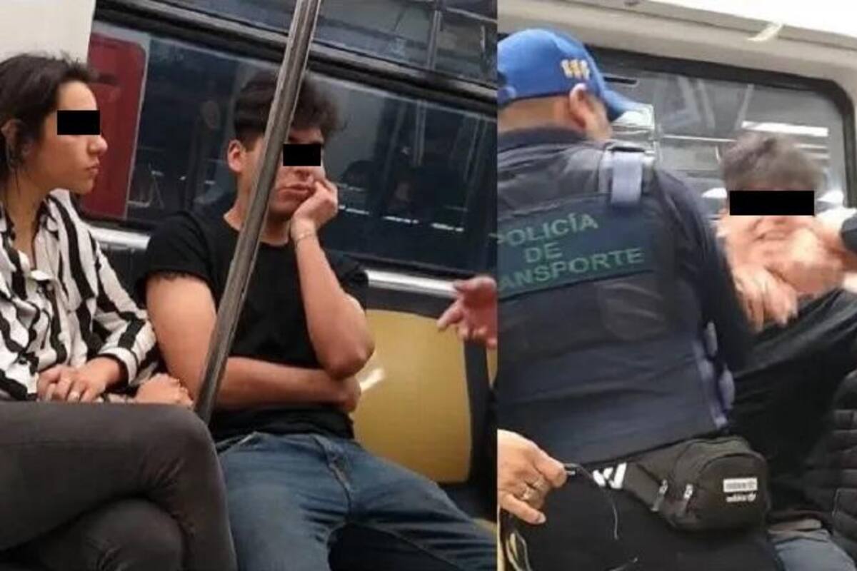 "Soy del IMSS y estoy vacunado", joven se resiste a detención por no usar cubrebocas