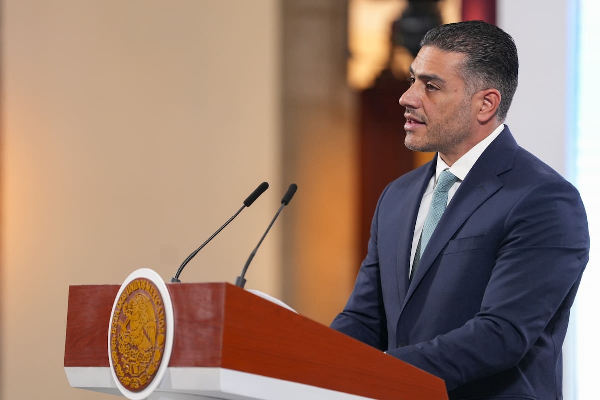 Omar García Harfuch ha intentado proyectar una imagen de unidad con el Ejército. Foto: Presidencia de México