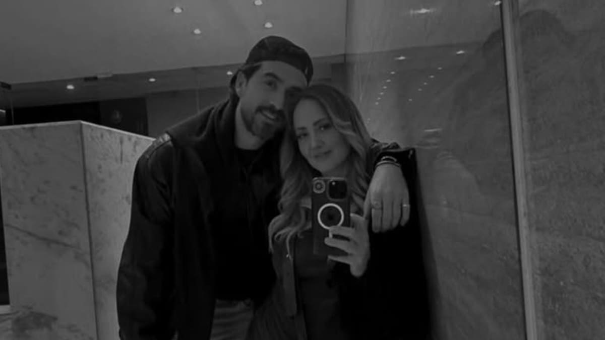 Luis Carlos Origel presume a Andrea Legarreta como su novia por primera vez en redes sociales