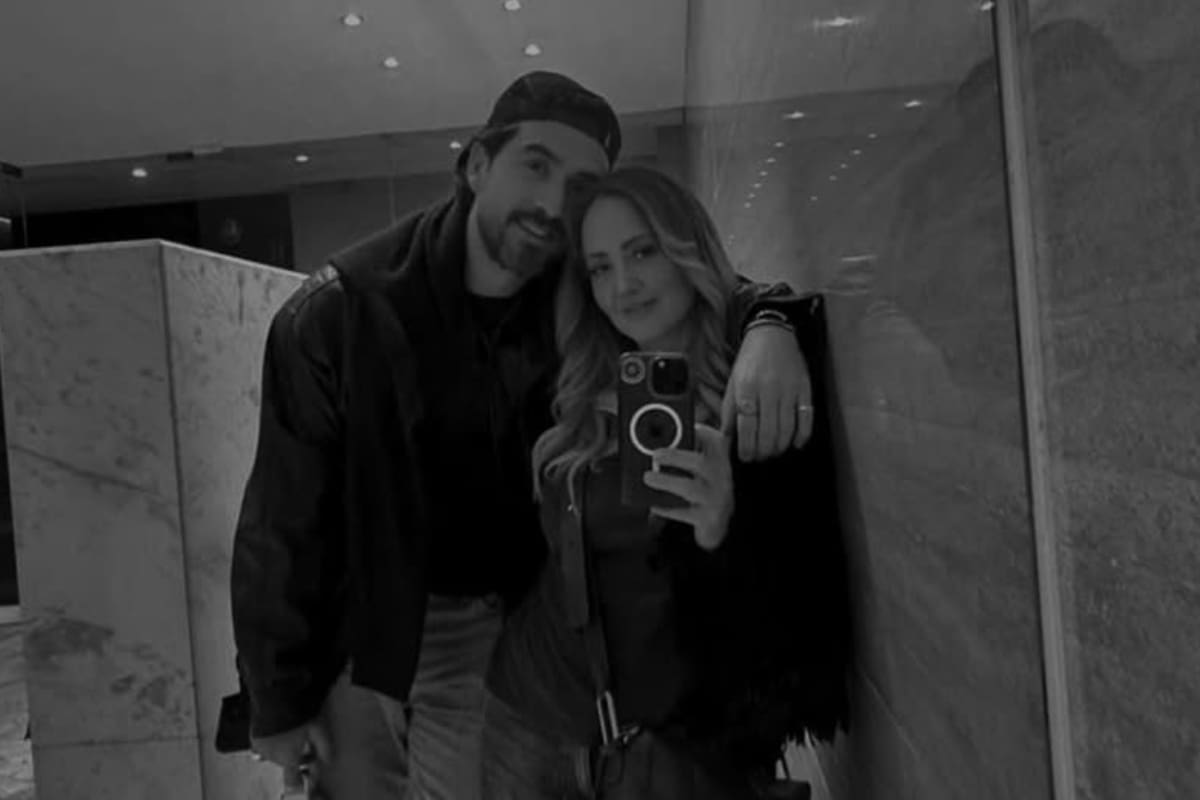 Luis Carlos Origel presume a Andrea Legarreta como su novia por primera vez en redes sociales