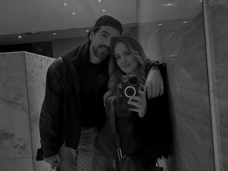 Luis Carlos Origel presume a Andrea Legarreta como su novia por primera vez en redes sociales