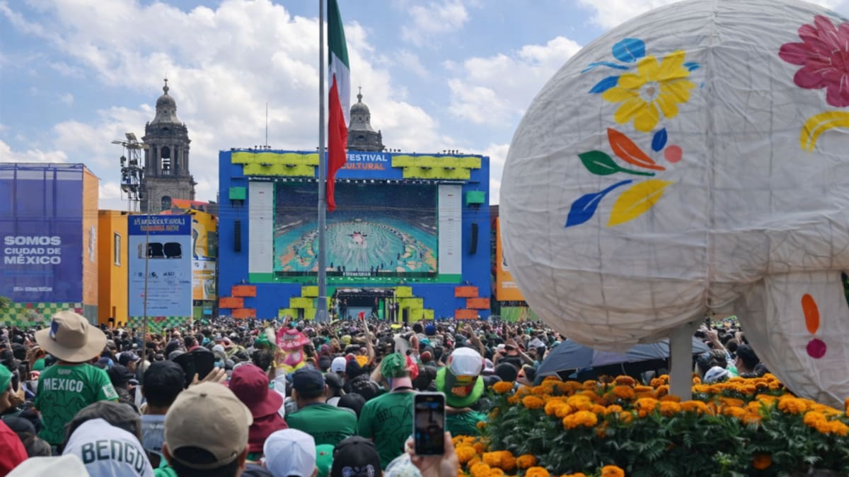 Fan Fest del Mundial 2026 en el Zócalo supera los 576 mil asistentes y deja derrama de más de 322 millones de pesos