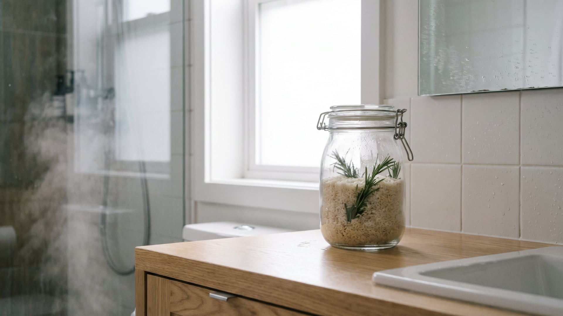 Colocar romero en un frasco dentro del dormitorio es un método sencillo que aprovecha su aroma natural para mejorar el ambiente y favorecer la sensación de descanso.