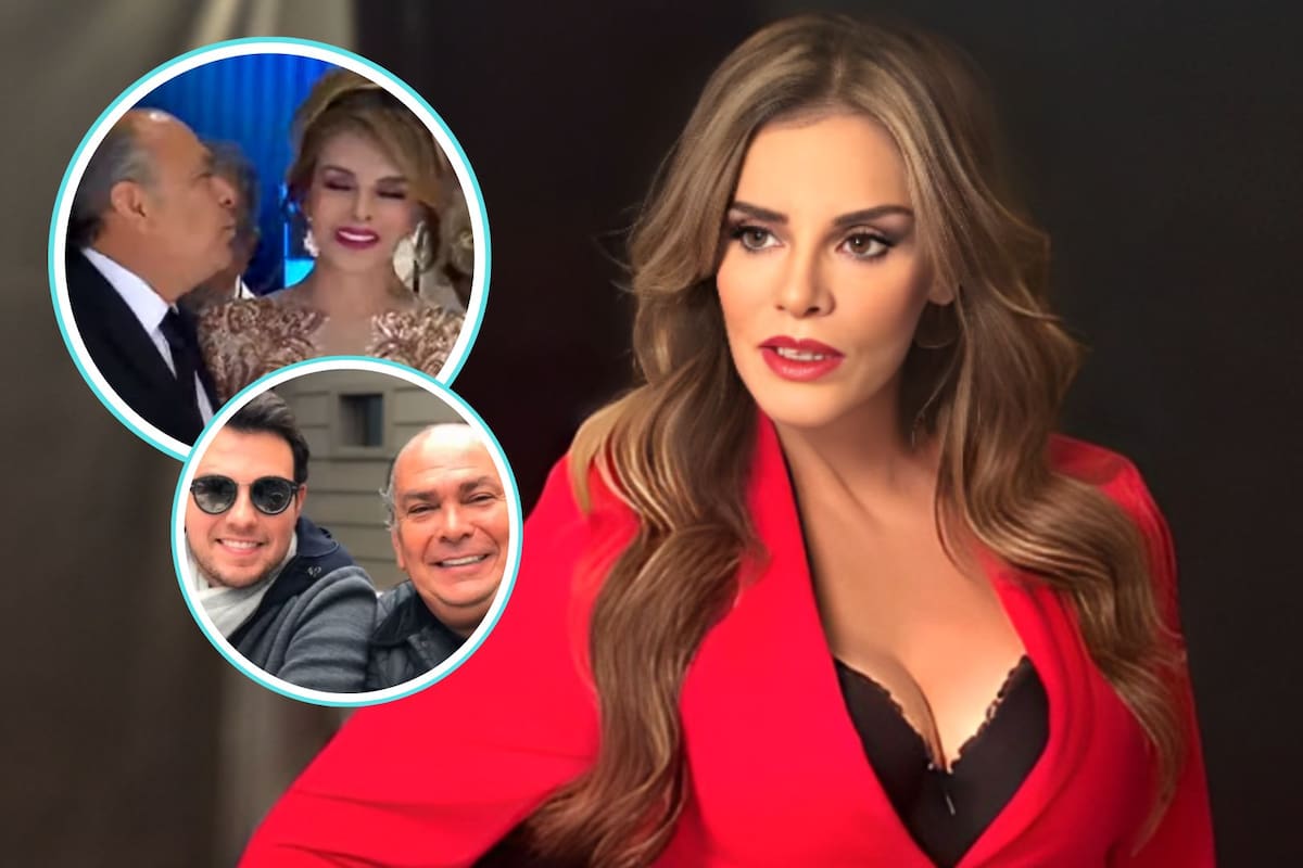 Lucía Méndez rechaza nuevamente al papá de Checo Pérez en público