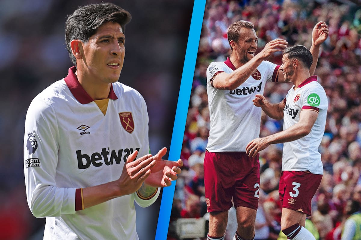 Reaparece Edson Álvarez con el West Ham y vencen al Manchester United en Old Trafford