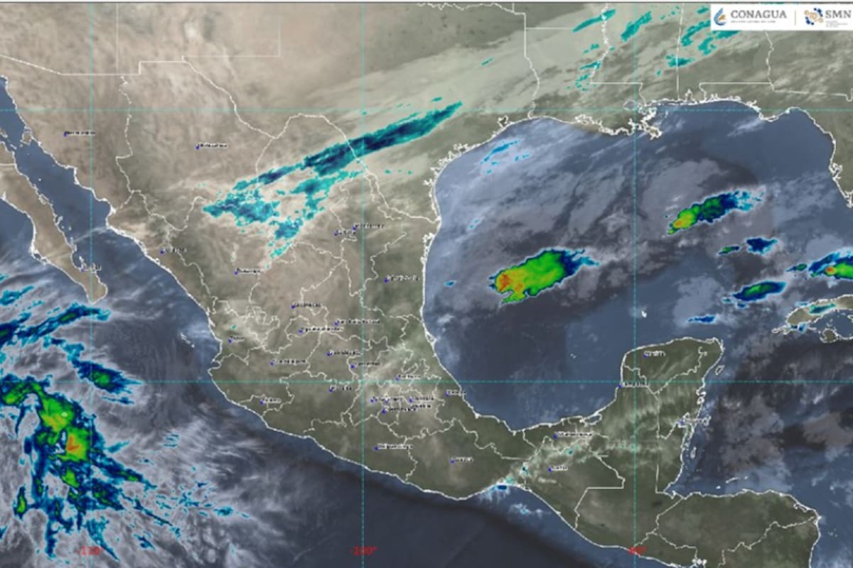 Clima en México: Frente frío Núm. 17 dejará lluvias y bajas temperaturas en estas entidades