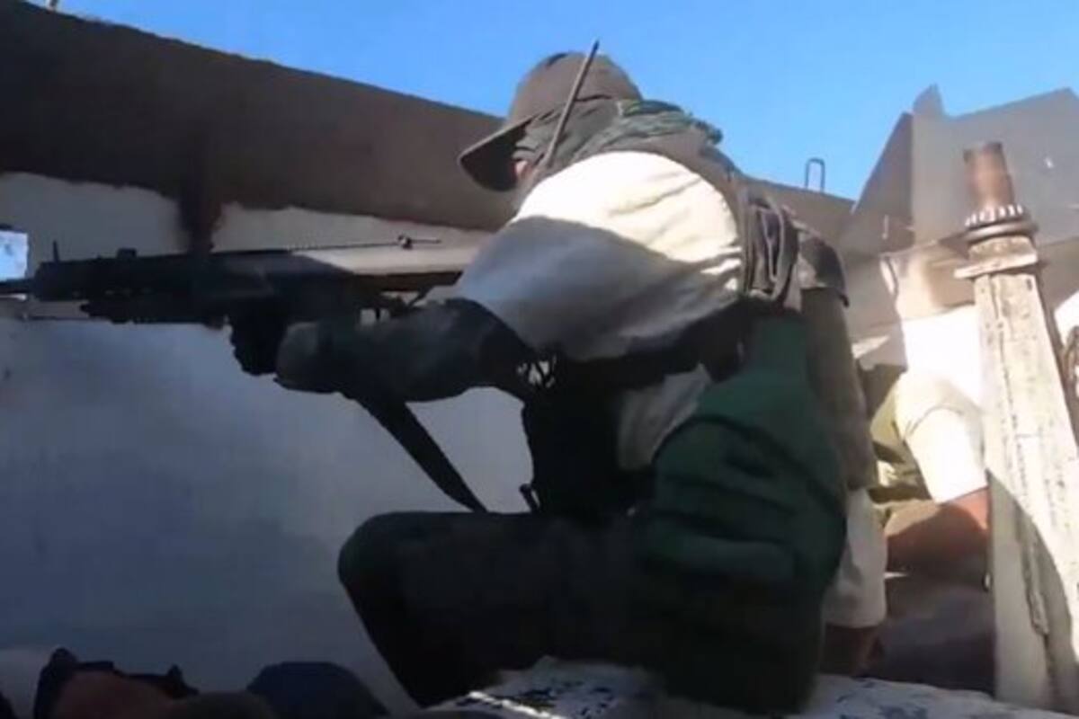 VIDEO: Fuerte emboscada del CJNG a autodefensas en Michoacán con reporteros de Televisa