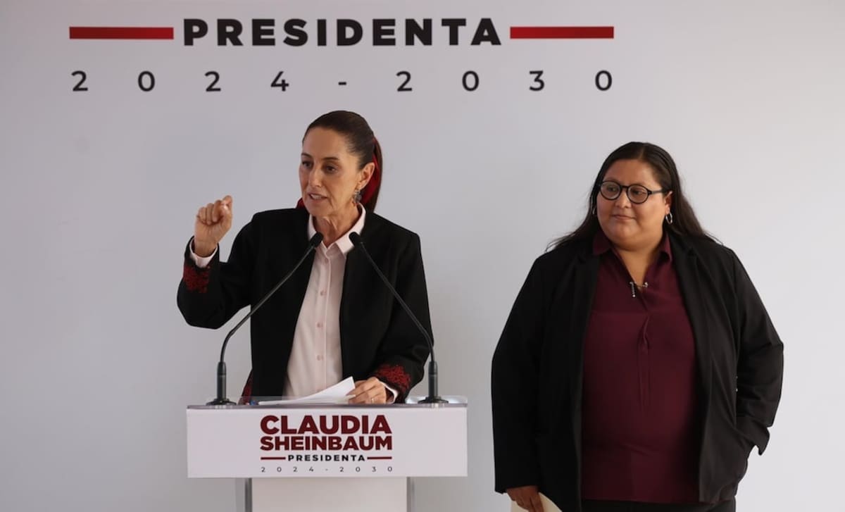 La presidenta electa Claudia Sheinbaum anunció a Citlalli Hernández como titular de la Secretaría de Mujeres. | Crédito: El Universal/Diego Simón Sánchez