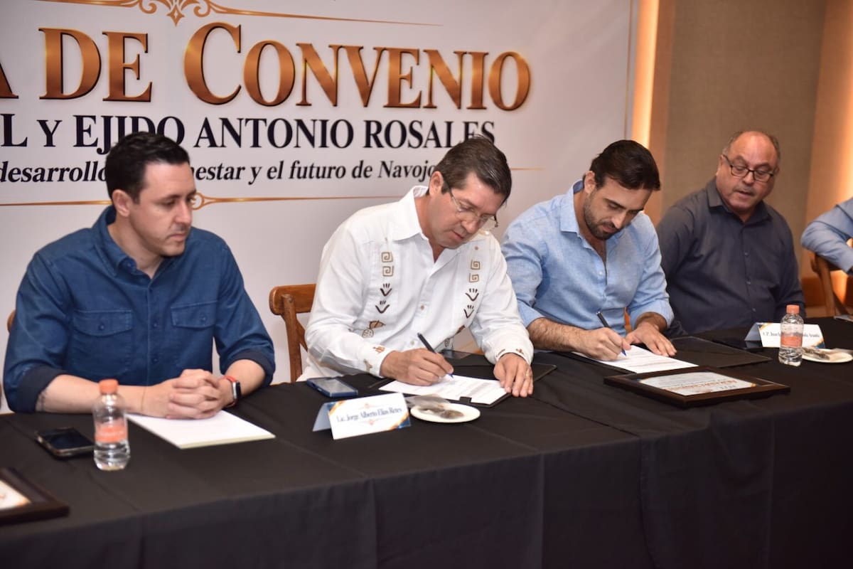 Nuevo parque industrial de Navojoa contempla mil 600 hectáreas y avanza con un convenio para atraer empresas y generar empleos en los próximos años