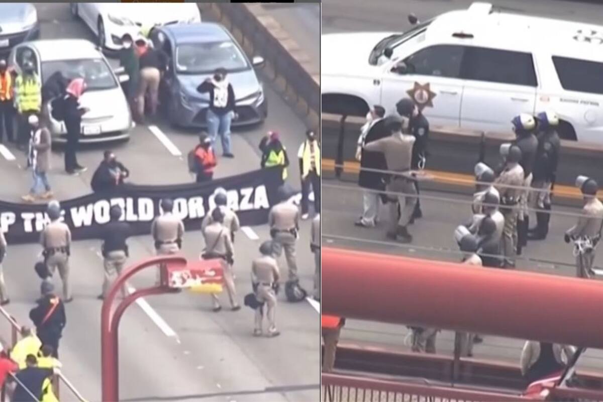 Protesta pro-Palestina paraliza el puente Golden Gate