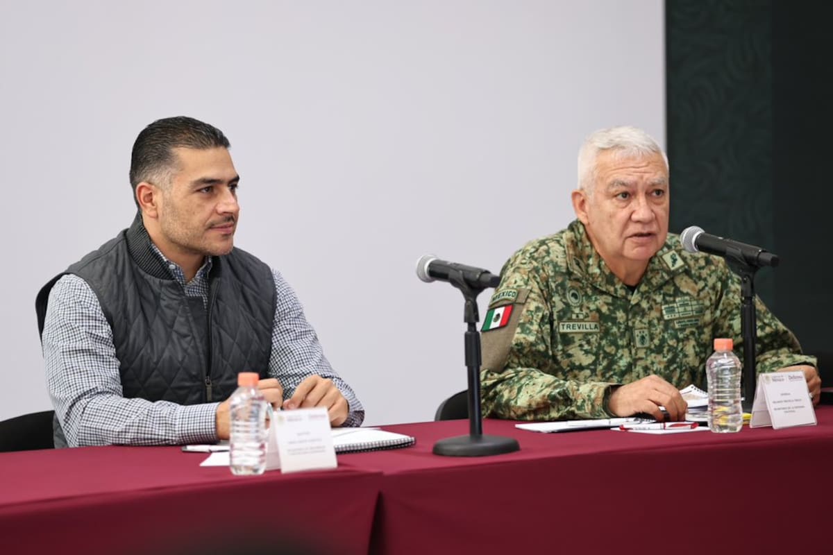 García Harfuch supervisa avances de seguridad en Sinaloa; reportan 10 toneladas de droga incautadas