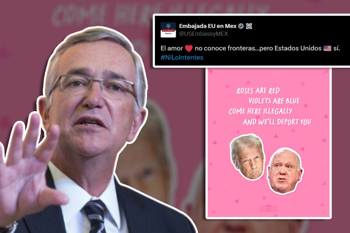 Así reaccionaron Ricardo Salinas Pliego y Chumel Torres a mensaje antimigrantes compartido por la Embajada de EU en México por San Valentín