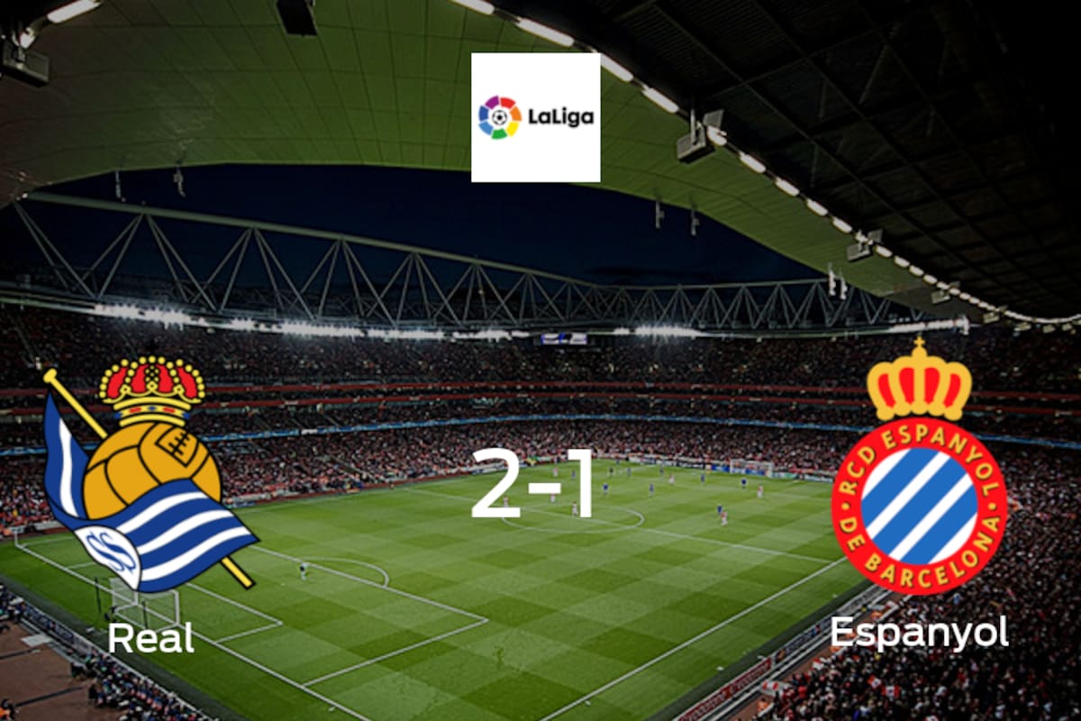 Real Sociedad se lleva tres puntos tras vencer 2-1 a Espanyol