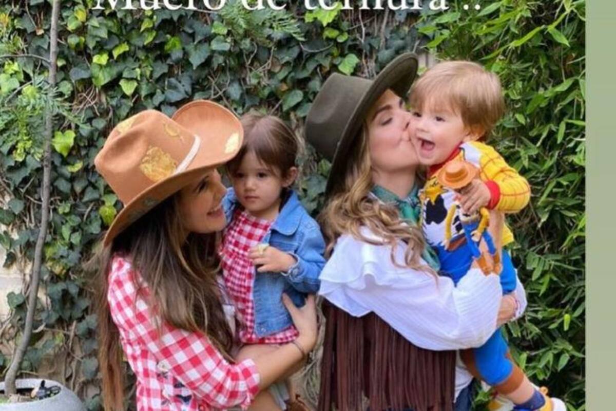 Dulce María y Zoraida Gómez se reencuentran y presentan a sus hijos