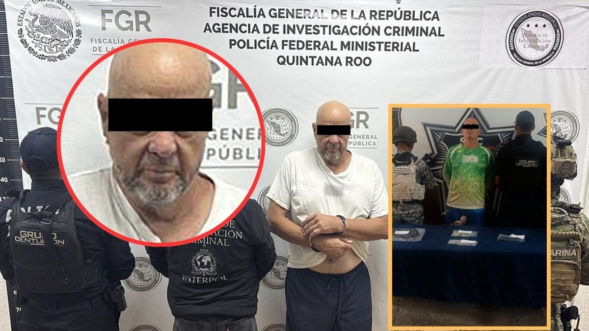 Cae en Quintana Roo el coordinador operativo y financiero de un grupo delictivo con orden de extradición vigente hacia Estados Unidos por tráfico de personas y delincuencia organizada