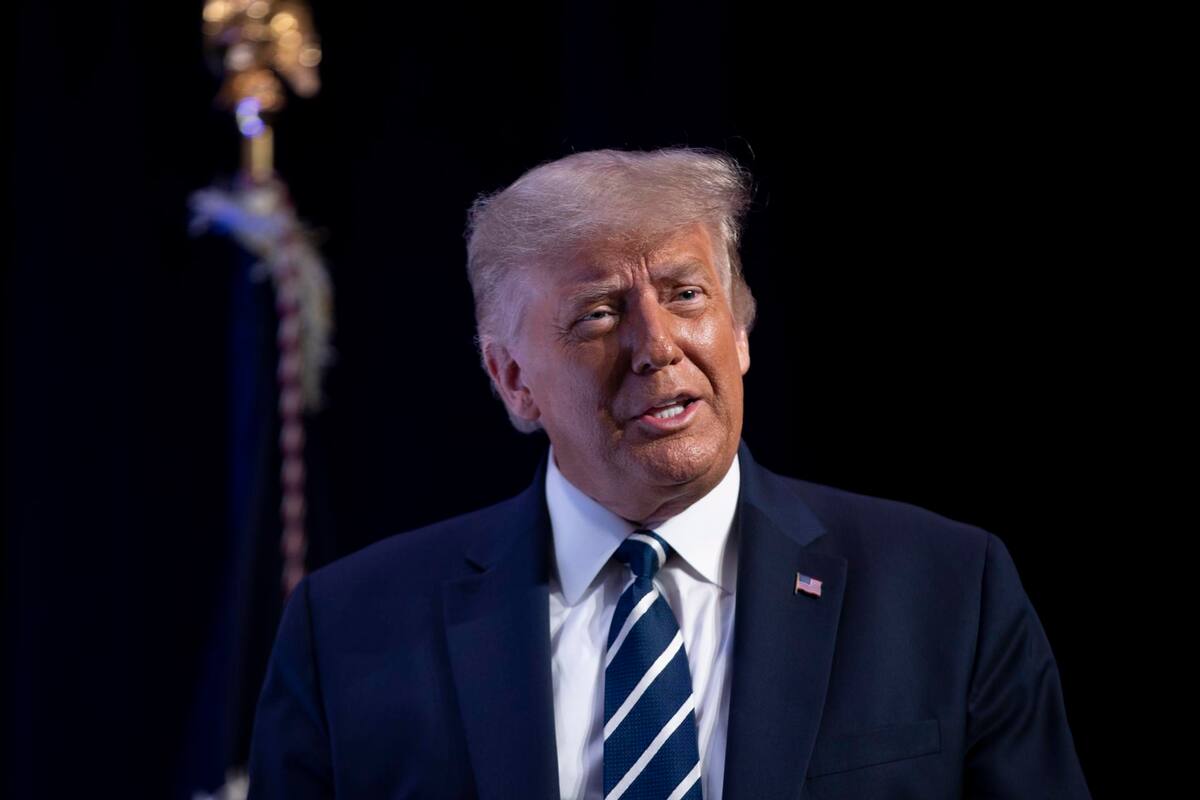 Fotografía del presidente de Estados Unidos, Donald Trump. | Crédito: EFE/Tasos Katopodis