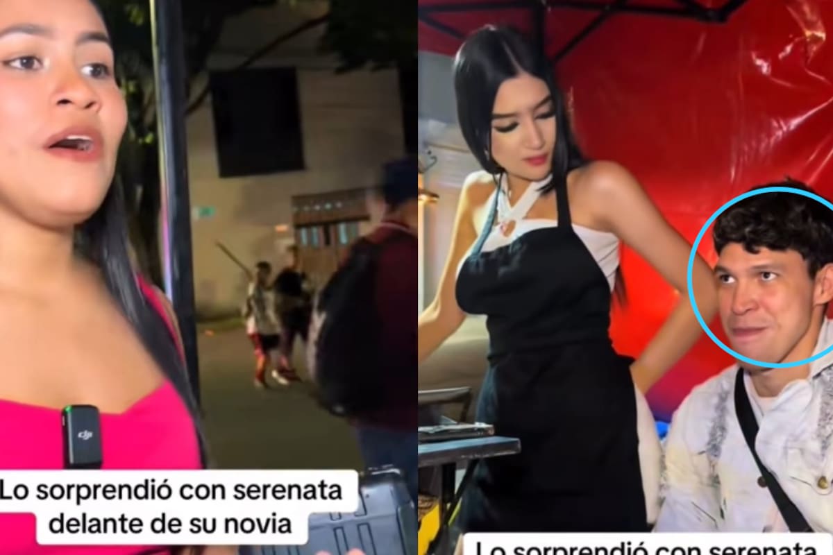 “Hasta yo sentí la incomodidad.”: joven le da serenata a un chico frente a su novio