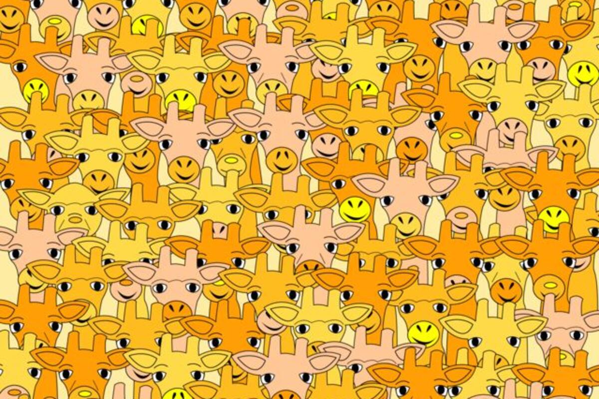 Reto visual: encuentra a Yoda entre las jirafas