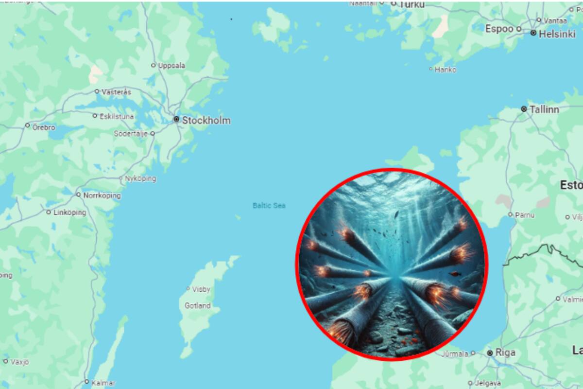 ¿Saboteo en el mar Báltico? Rusia podría estar detrás del corte de cables submarinos clave