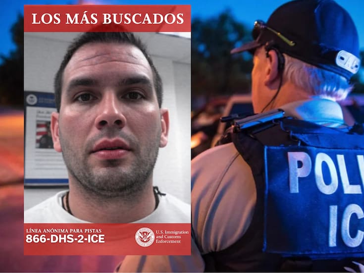 ICE busca a Omar Guillermo Cuen-Lugo, exagente federal presuntamente ligado al Cártel de Sinaloa, lo relacionan con tráfico de cocaína, difunden ficha y piden información sobre su paradero