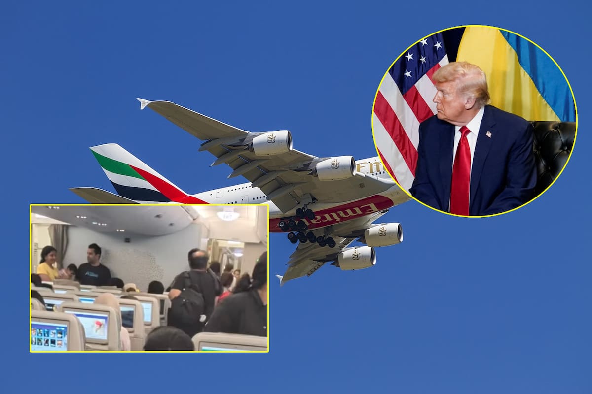 Cómo la medida de Trump sobre las visas H-1B detuvo un vuelo: La insólita escena de pasajeros bajando del avión