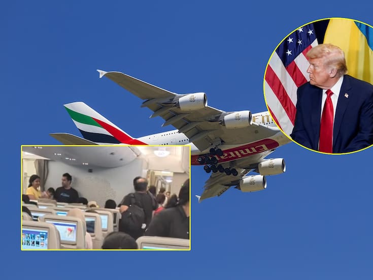 Cómo la medida de Trump sobre las visas H-1B detuvo un vuelo: La insólita escena de pasajeros bajando del avión