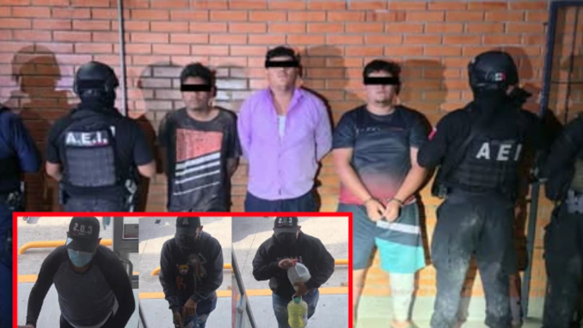 Capturan a cuatro presuntos responsables de incendiar tiendas OXXO en Juchitán; estarían ligados al Comandante Cromo