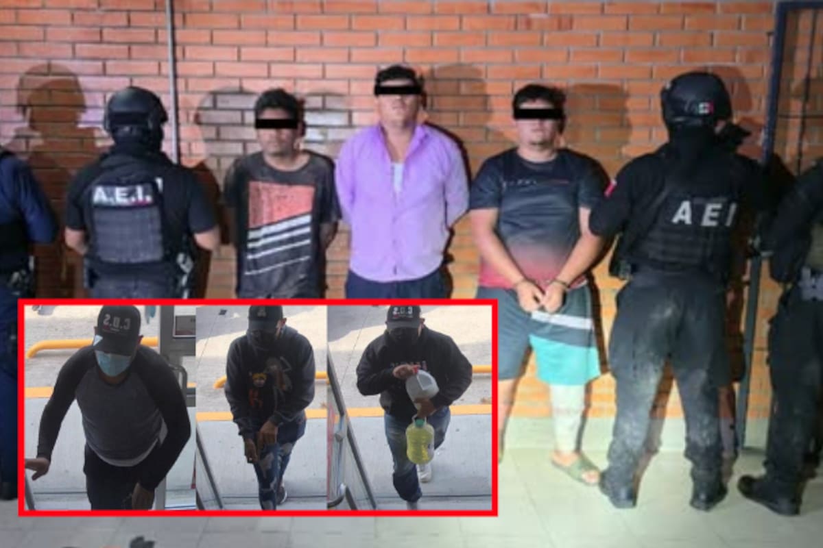 Capturan a cuatro presuntos responsables de incendiar tiendas OXXO en Juchitán; estarían ligados al Comandante Cromo