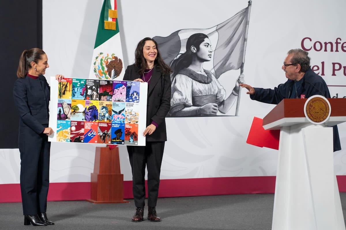 México regalará 27 libros a través del Fondo de Cultura Económica en 14 países. | Crédito: Presidencia