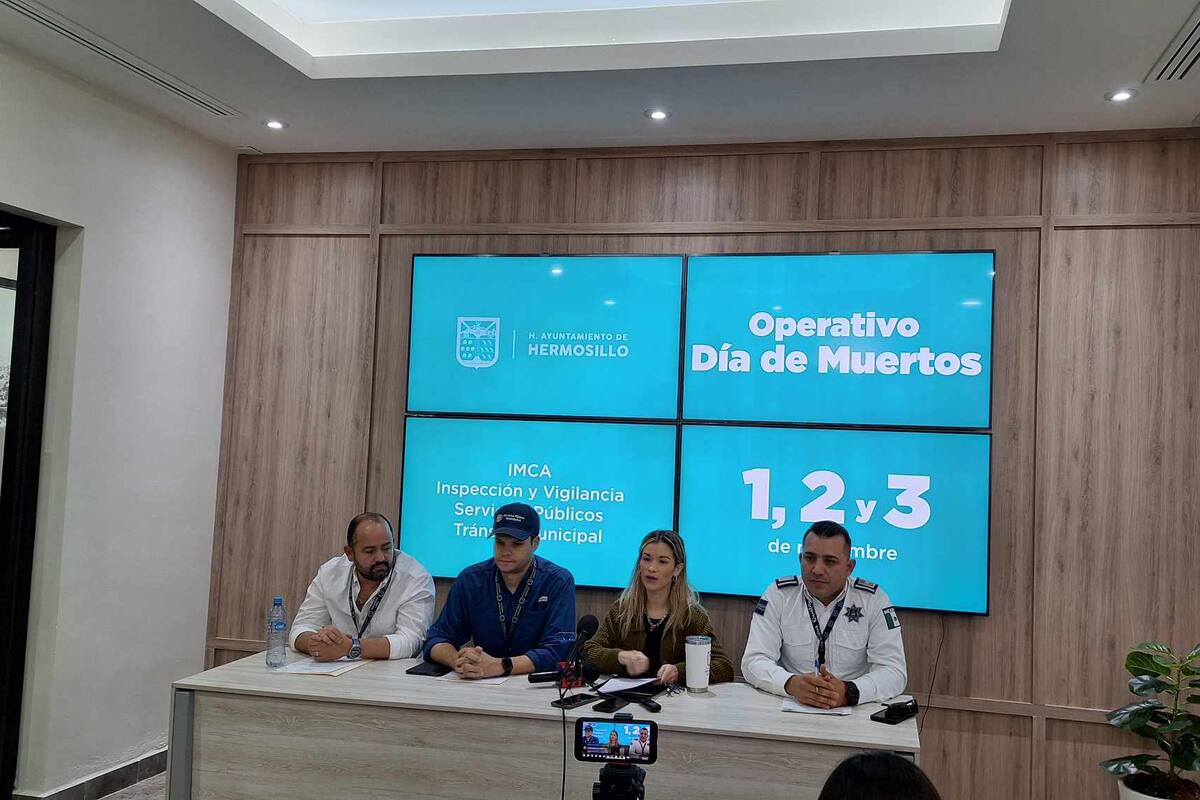Hermosillo se prepara para recibir a 50 mil visitantes en panteones municipales durante el Día de Muertos