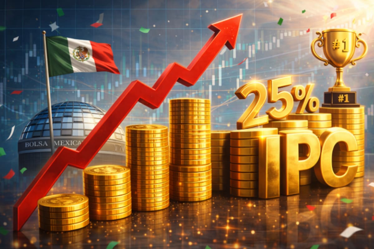 Bolsa Mexicana de Valores rompe récords: financiamiento bursátil crece 25% y el IPC alcanza 21 máximos históricos