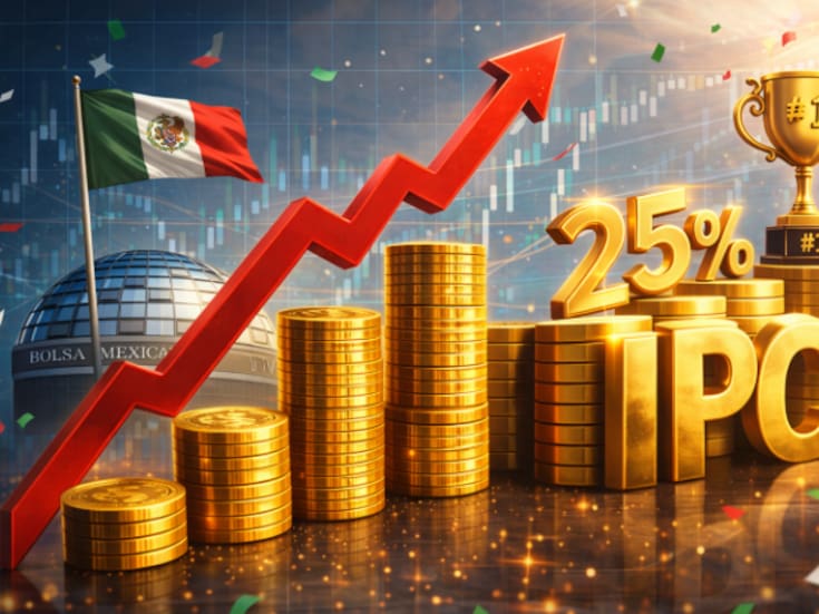 Bolsa Mexicana de Valores rompe récords: financiamiento bursátil crece 25% y el IPC alcanza 21 máximos históricos