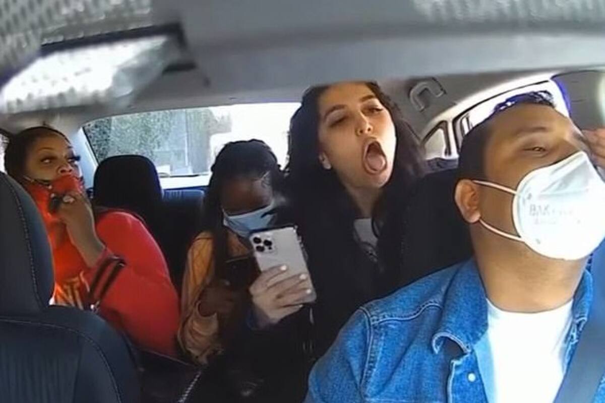 Conductor Uber es tosido, rociado y agredido por tres mujeres que se negaban a usar cubre-bocas