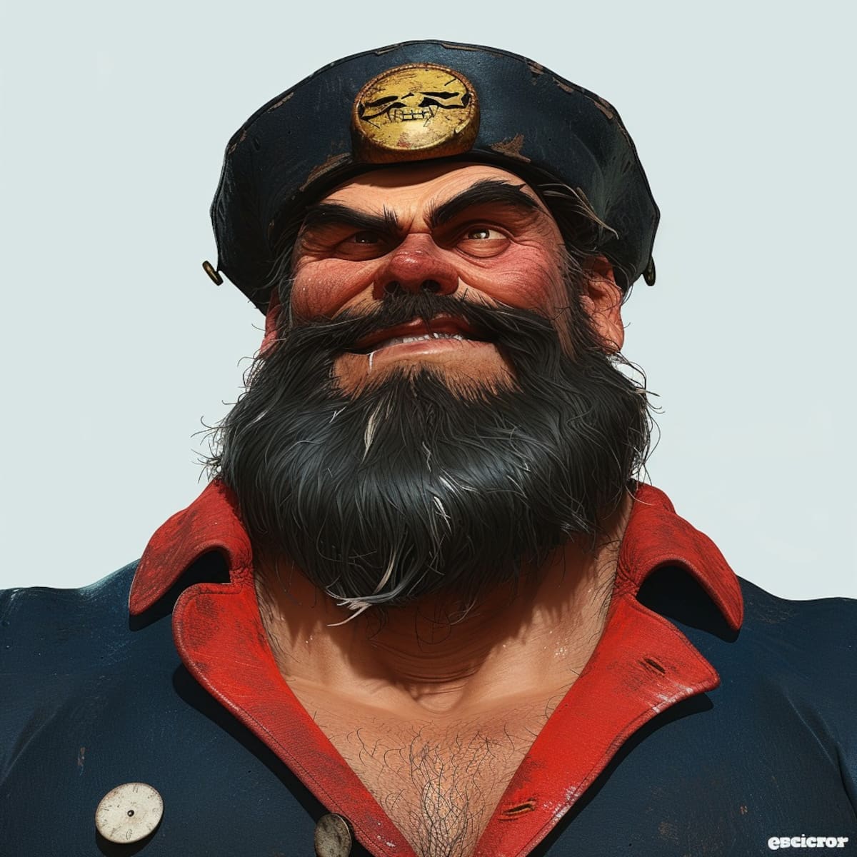 Fleischer Studios readaptó a Bluto en 1933, convirtiéndolo en un villano recurrente en la animación de Popeye.