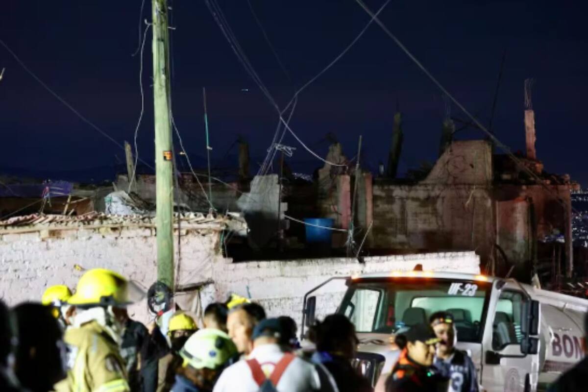 Reportan incendio en almacén de pirotecnia en Edomex; al menos 3 personas resultaron heridas