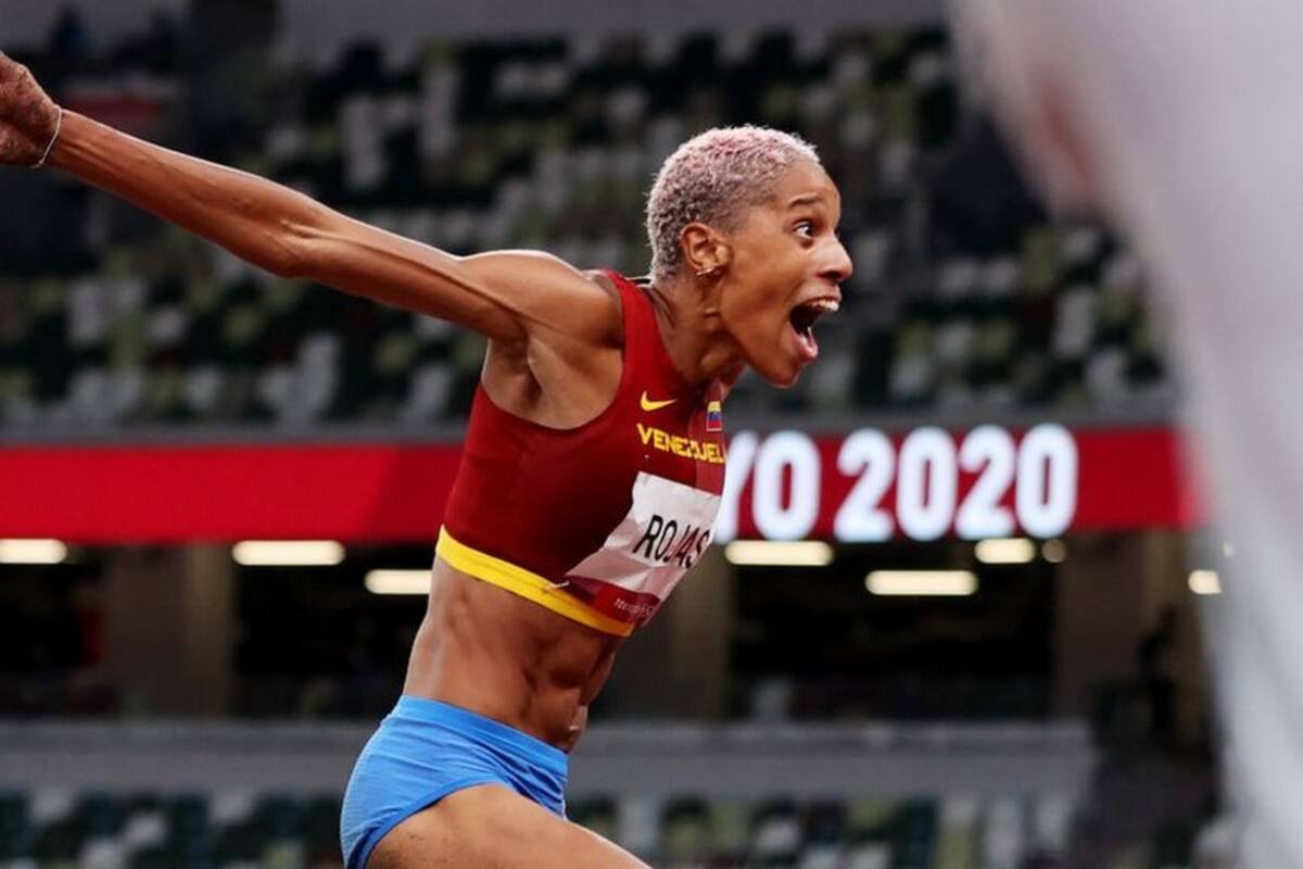 Tokio: Yulimar Rojas gana oro para Venezuela en salto triple femenino y bate el
récord olímpico y mundial