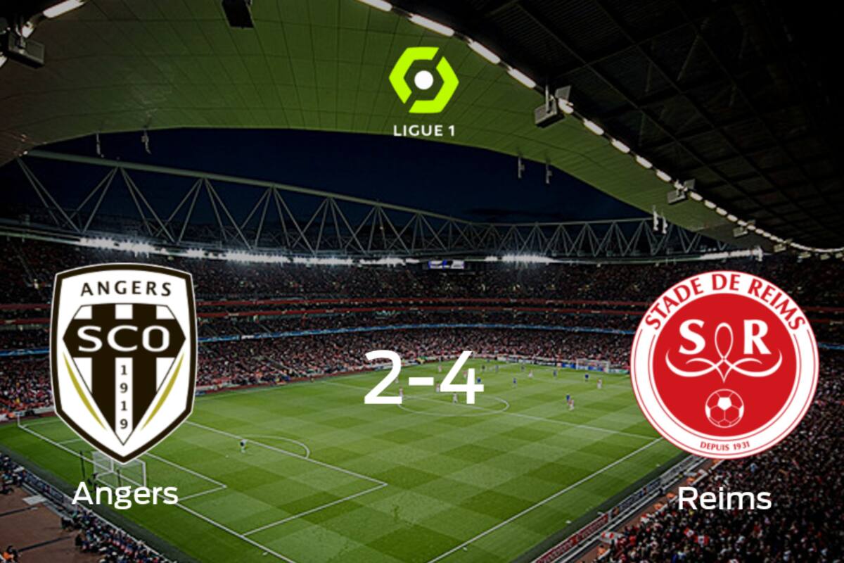 Stade de Reims se lleva la victoria después de derrotar 4-2 a SCO Angers