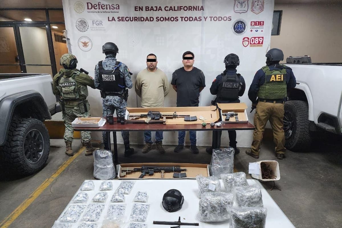 Detienen en el Valle de Mexicali a presunto líder delictivo de alto perfil