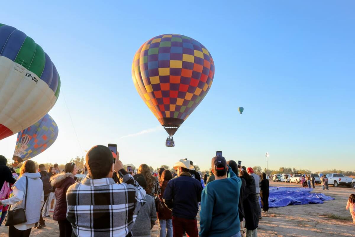 Concluirá hoy el Cuarto Festival del Globo con espectáculo musical y de drones en Hermosillo