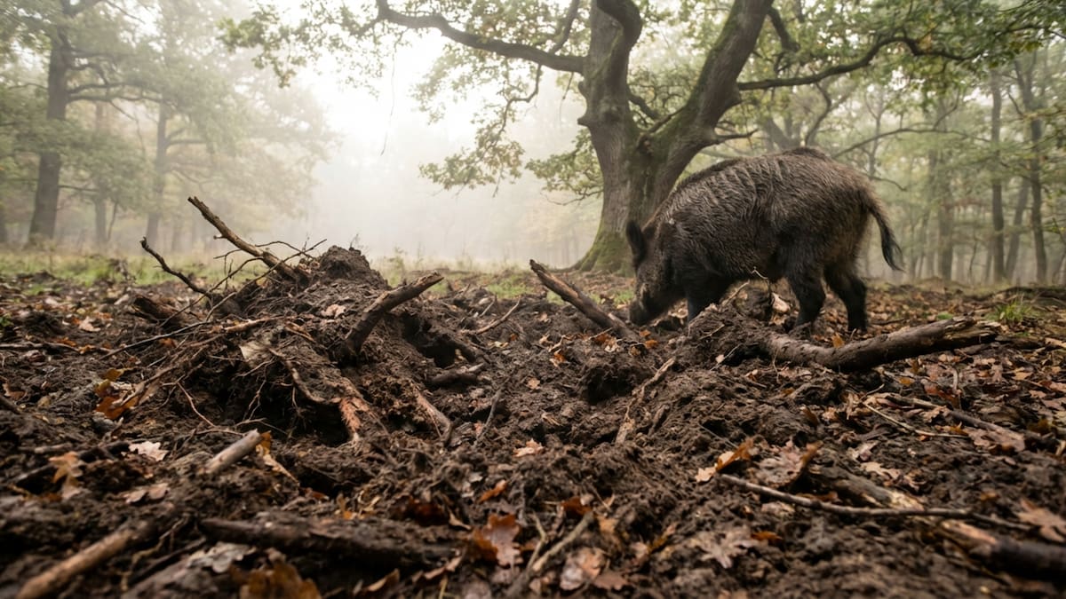 Científicos alertan que el jabalí se ha vuelto una “especie destructora” en los bosques protegidos de Europa: el impacto de su búsqueda de alimento altera el 10% del suelo forestal