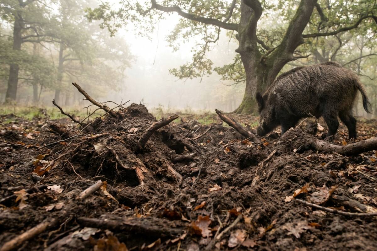 Científicos alertan que el jabalí se ha vuelto una “especie destructora” en los bosques protegidos de Europa: el impacto de su búsqueda de alimento altera el 10% del suelo forestal