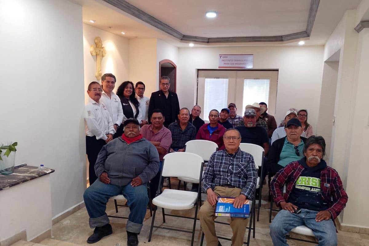 Tamaulipas impulsa acceso a pensiones del seguro social para migrantes que trabajaron en EU
