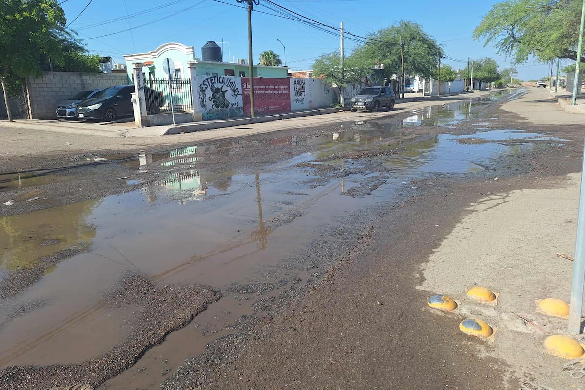 Pestilencia y condiciones insalubres padecen vecinos de Real del Carmen tras fuga de drenaje