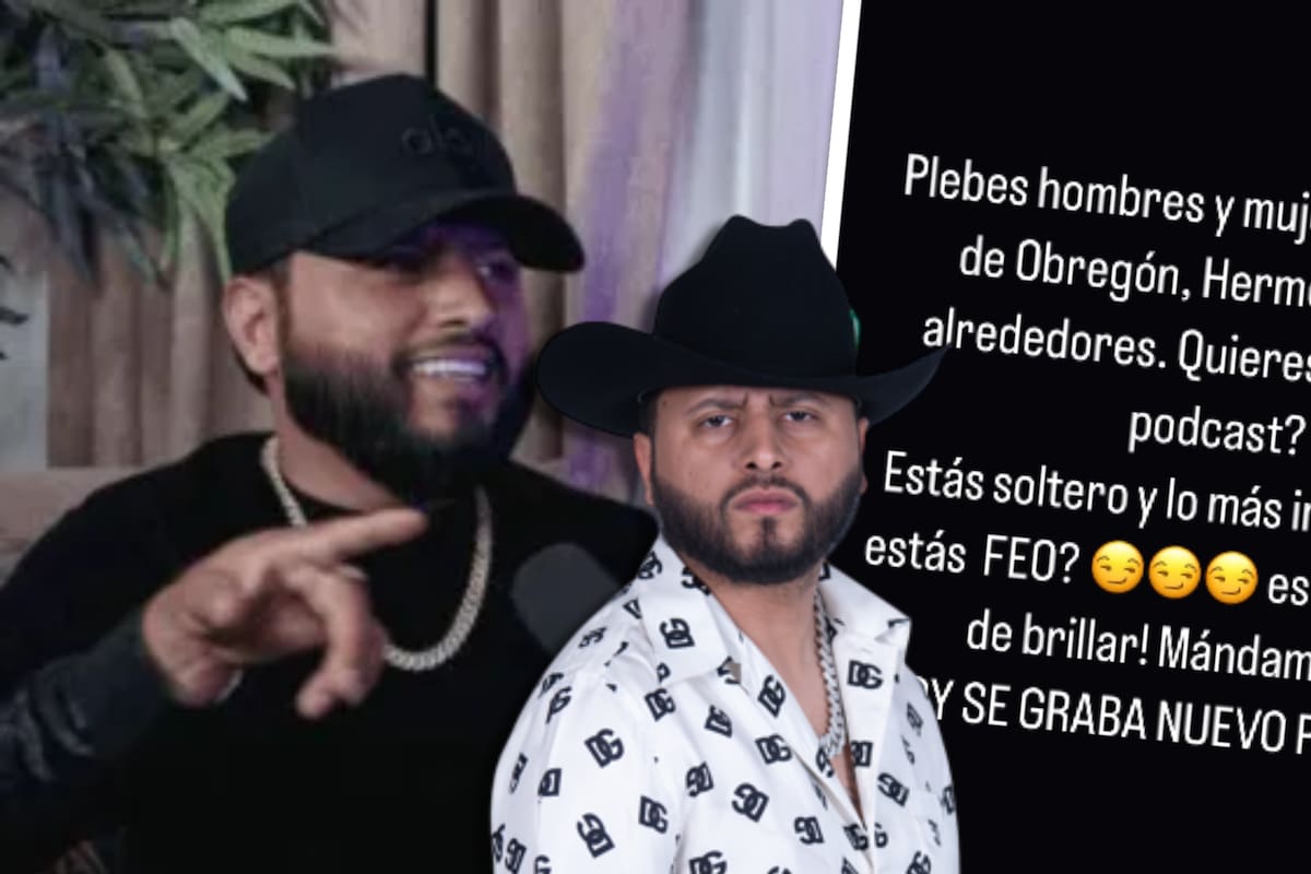 Tony Aguirre busca personas de Hermosillo y Obregón para salir en un podcast; ser soltero y “feo” es parte de los requisitos