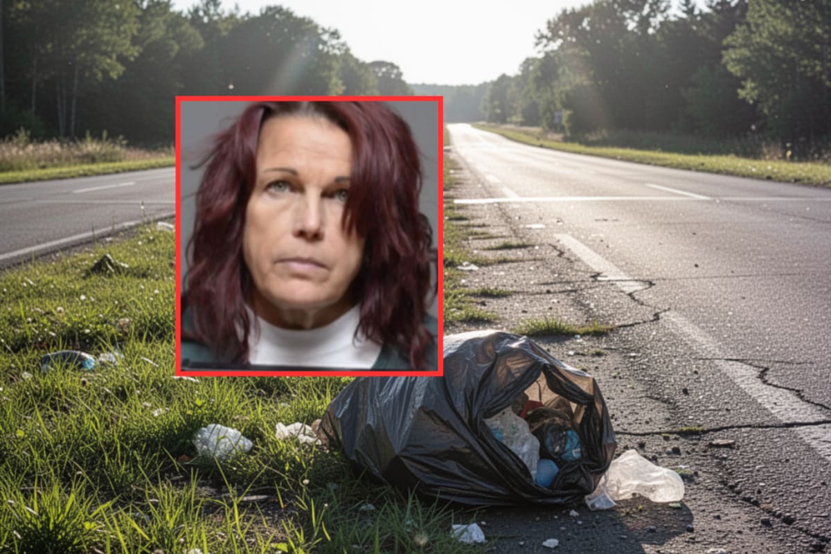 Después de 30 años, mujer de Estados Unidos confiesa haber asesinado a su recién nacida y haberla tirado en una carretera dentro de una bolsa de basura