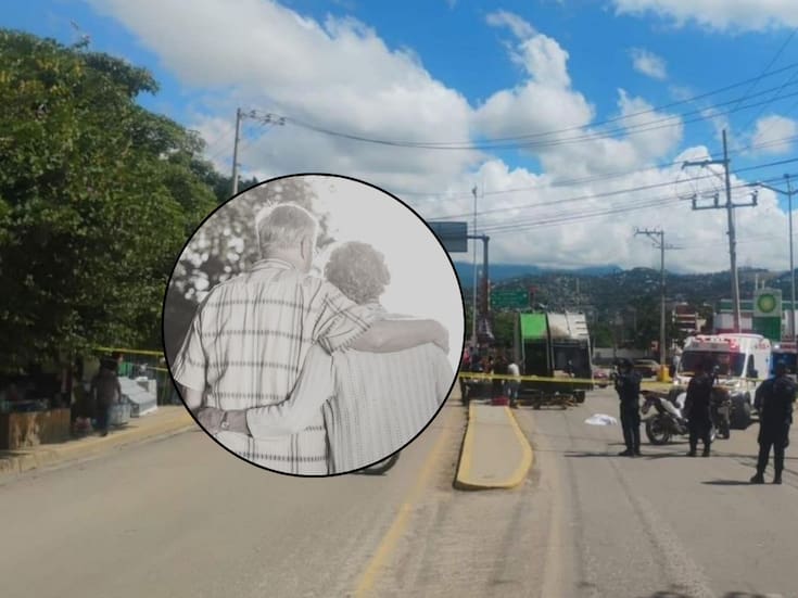 2 abuelitos fueron atropellados por un camión recolector de basura