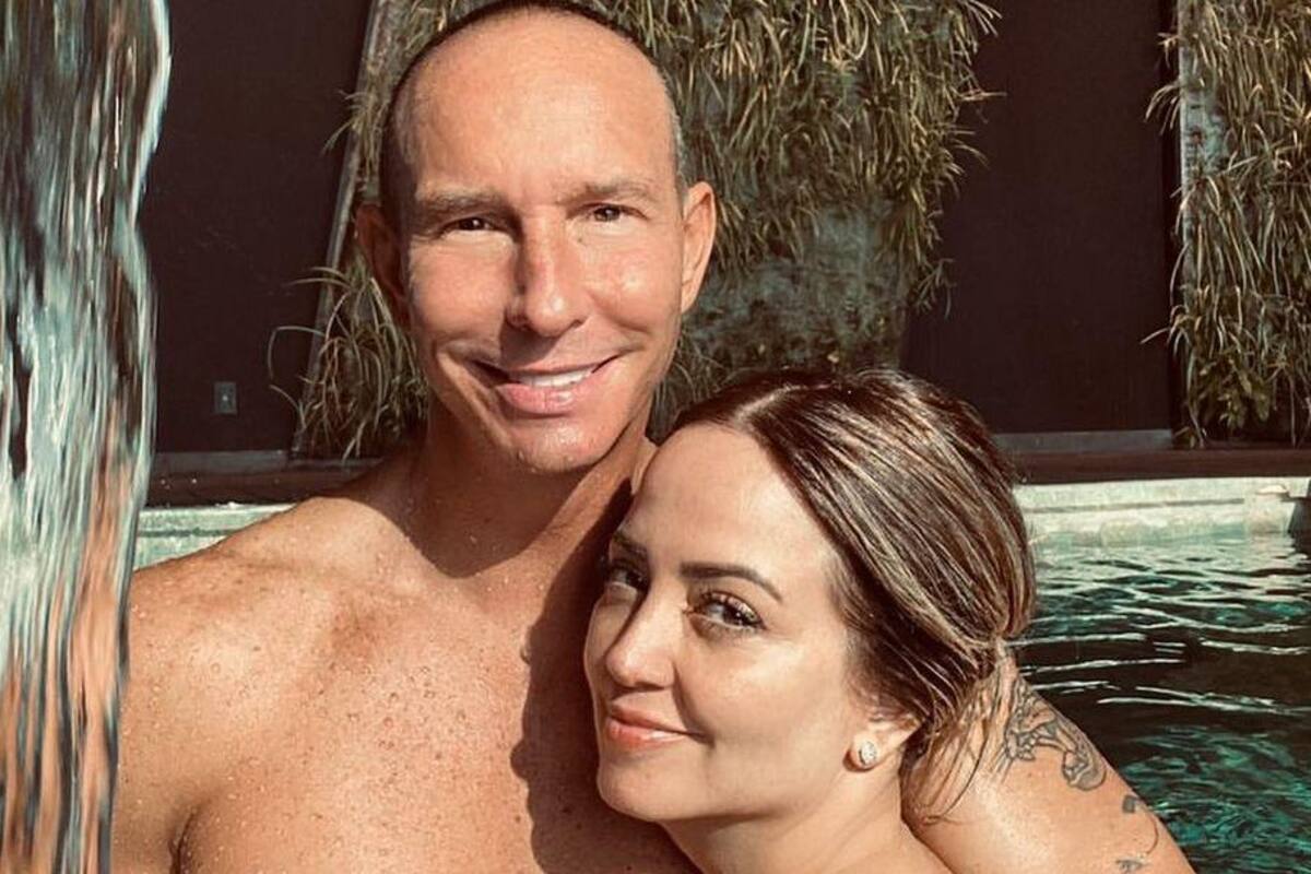 Erik Rubin celebra sus 50 años de vida y Andrea Legarreta le dedica mensaje de amor
