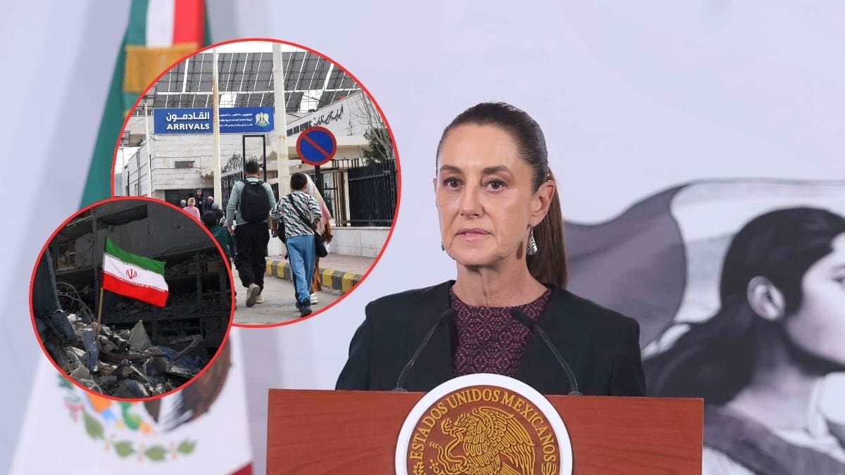Más de mil mexicanos han salido de Medio Oriente por conflicto entre Estados Unidos, Israel e Irán, informa Sheinbaum
